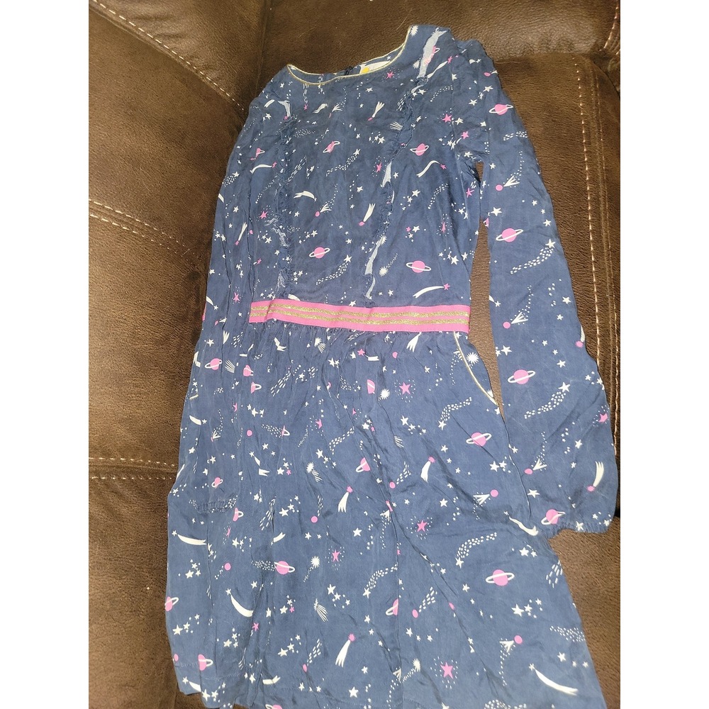 Boden space planets stars dress size 15 16 years with pockets